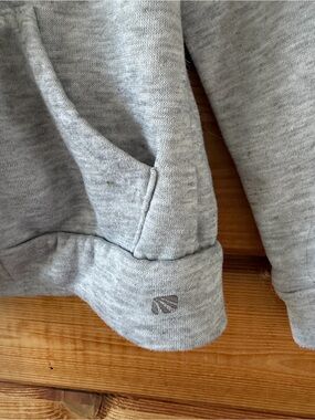 Marika Light Gray Kids Crewneck Sweatshirt
